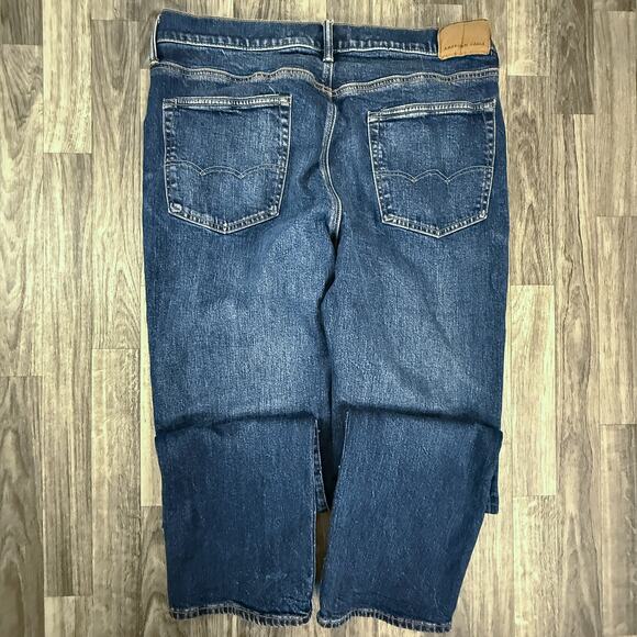 Men's Blue Denim Jeans - Picture 2 of 8